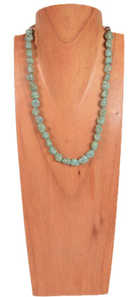 Navajo Green Turquoise Necklace