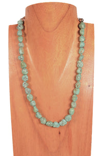 Navajo Green Turquoise Necklace