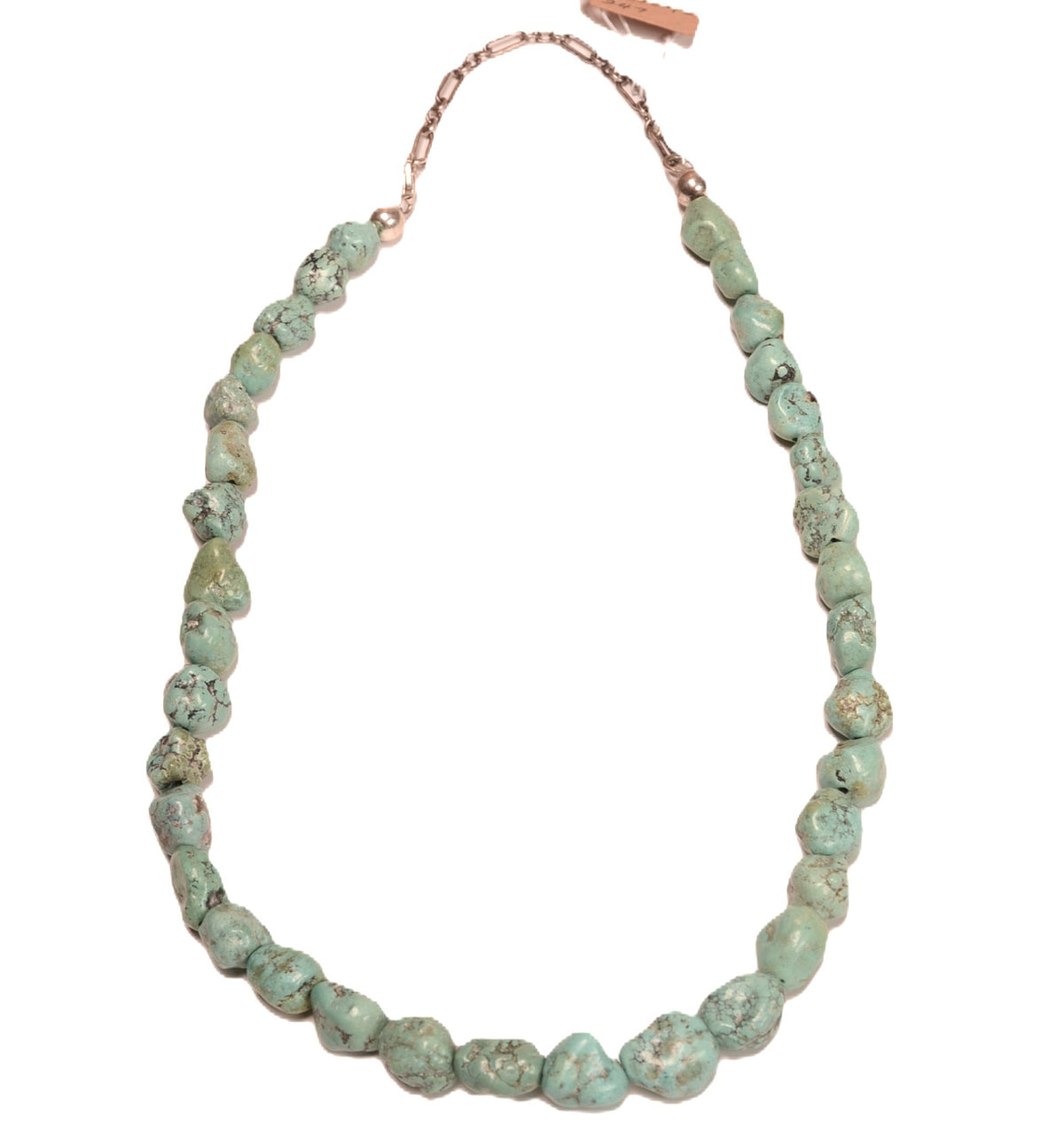 Navajo Green Turquoise Necklace