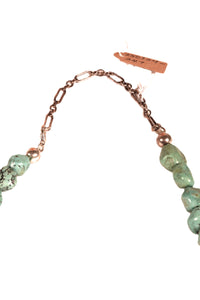 Navajo Green Turquoise Necklace
