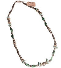 Navajo Turquoise and Malachite Necklace