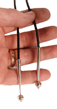 Navajo Sterling Silver Indian Dancer Bolo Tie