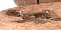 Zuni Pueblo Sterling Silver Roadrunner Pin