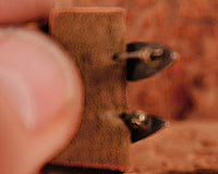 Navajo Sterling Silver Pins Pair of 2