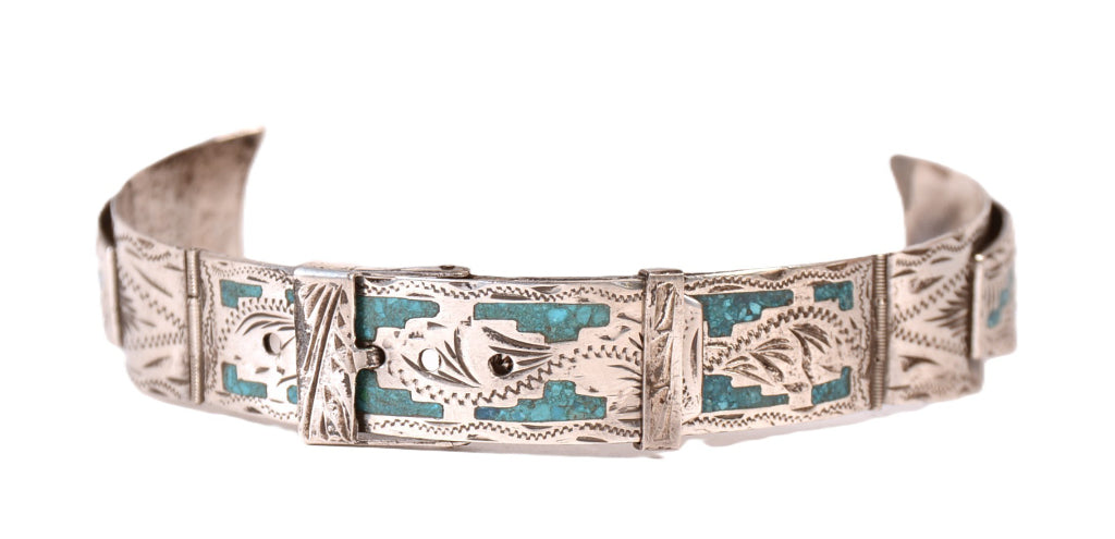Mexico Silver Watch Band