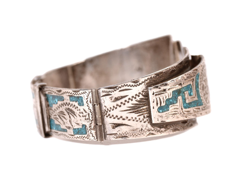 Mexico Silver Watch Band