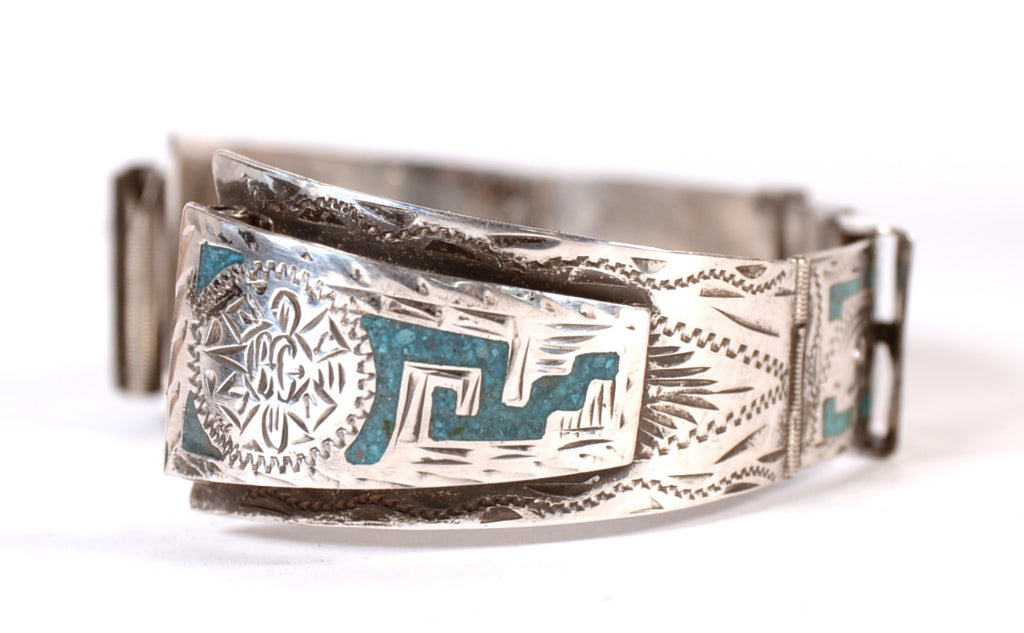 Mexico Silver Watch Band
