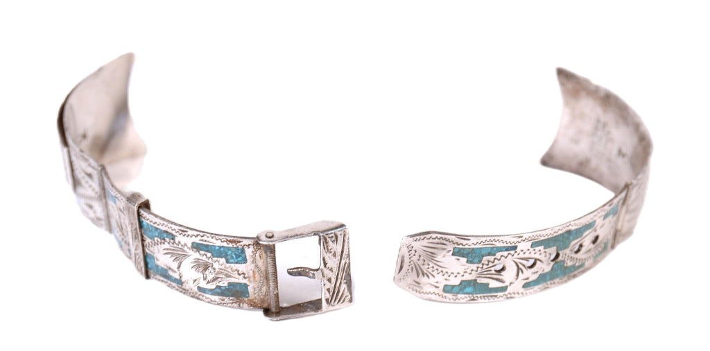 Mexico Silver Watch Band