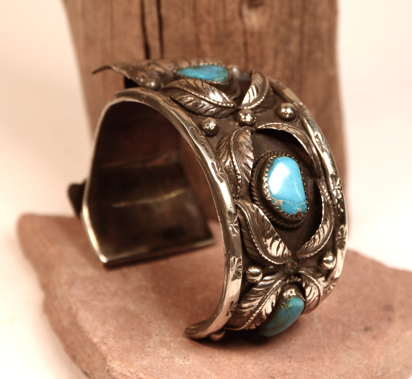 Navajo Watch Band Bracelet Cuff