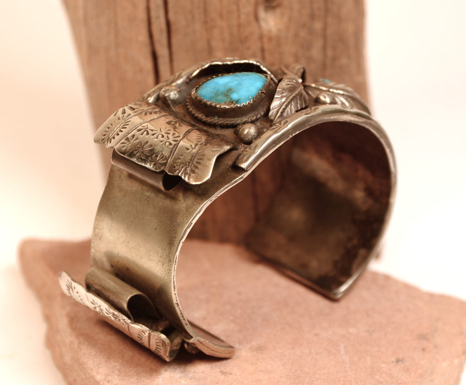 Navajo Watch Band Bracelet Cuff
