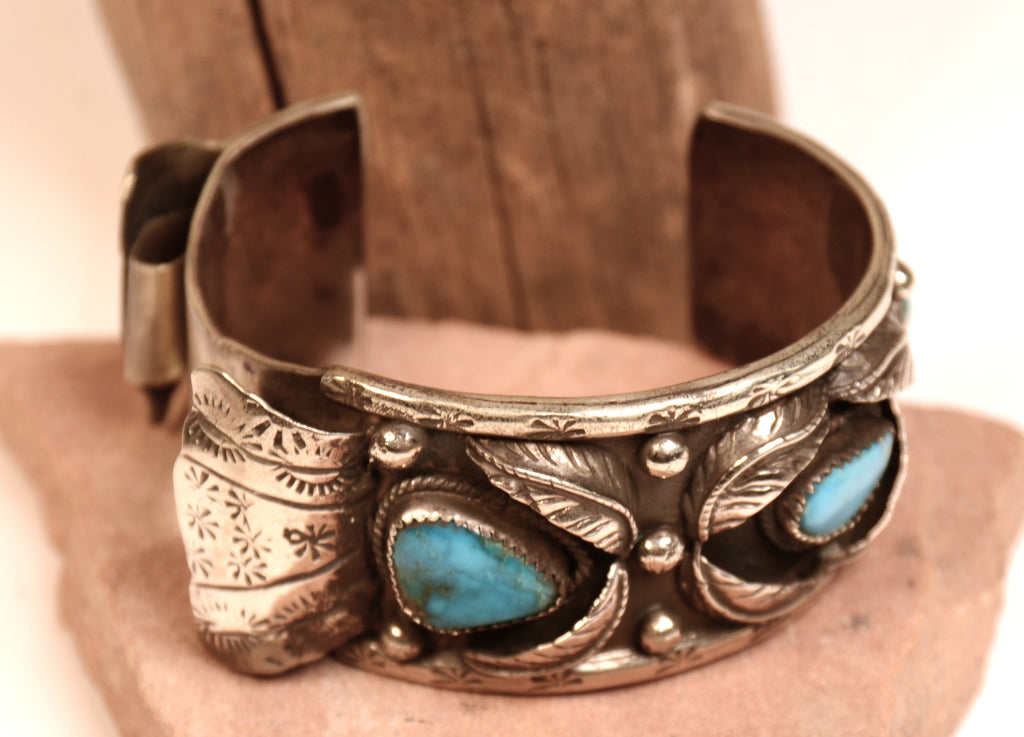 Navajo Watch Band Bracelet Cuff