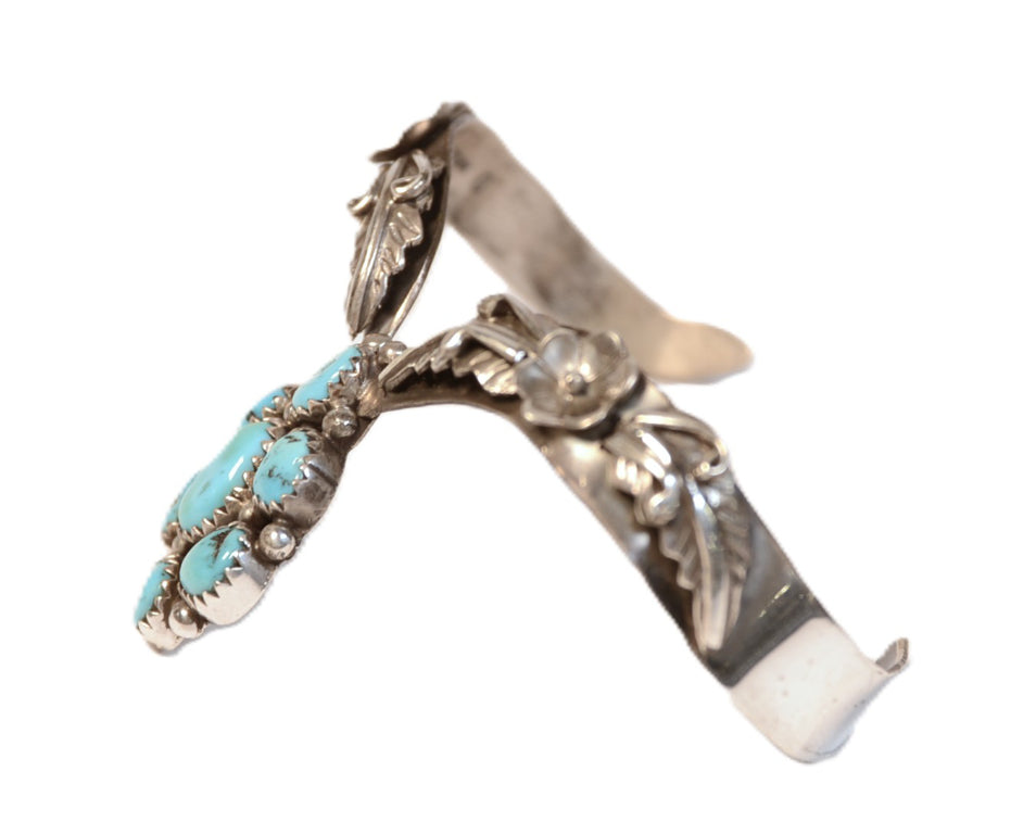 Navajo Sterling Silver and Turquoise Bracelet