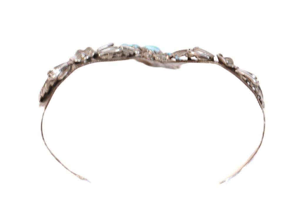 Navajo Sterling Silver and Turquoise Bracelet