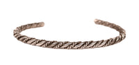 Navajo Sterling Silver Twisted Wire Bracelet