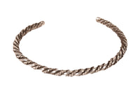 Navajo Sterling Silver Twisted Wire Bracelet