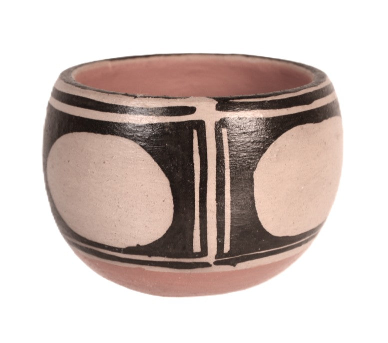 Santo Domingo Pueblo Small Pottery Bowl