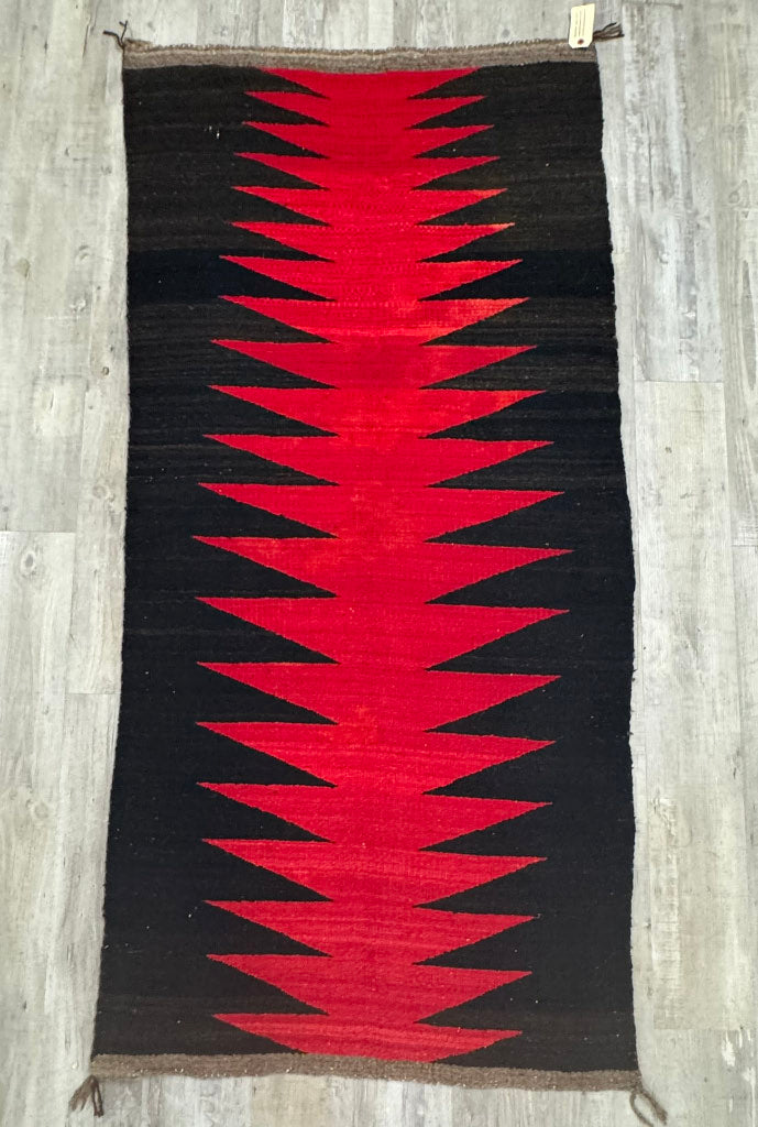 Antique Navajo Ranch Rug