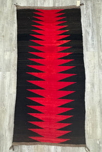 Antique Navajo Ranch Rug