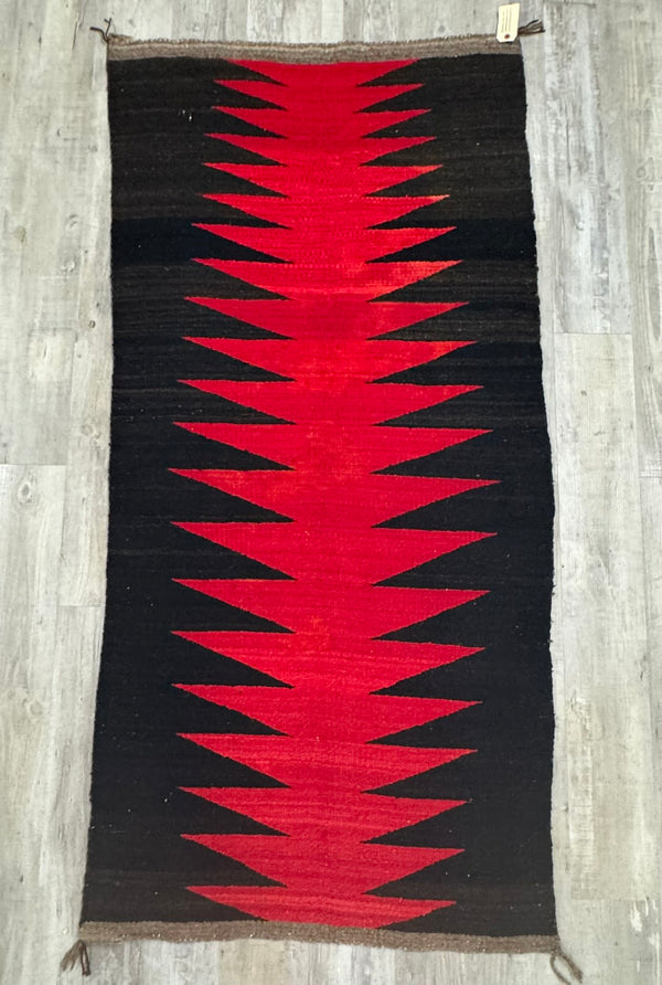 Antique Navajo Ranch Rug
