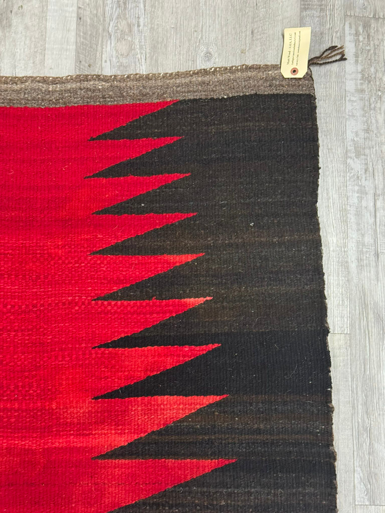 Antique Navajo Ranch Rug