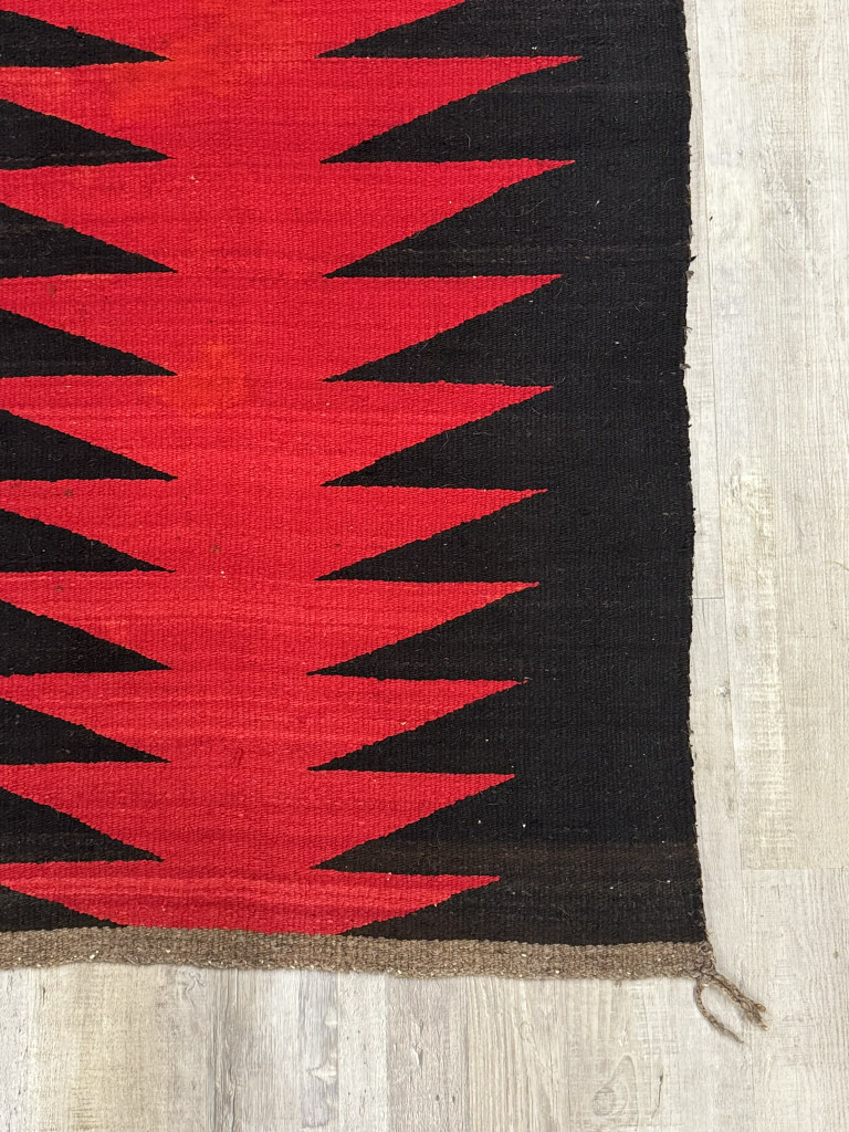 Antique Navajo Ranch Rug