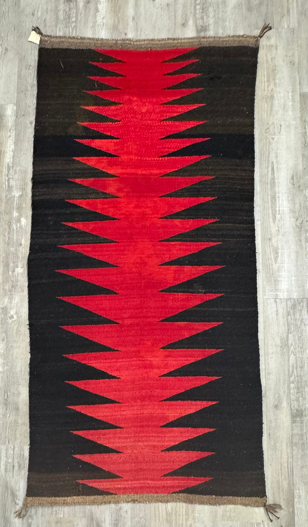 Antique Navajo Ranch Rug