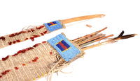 Plains Indian Bow, Quiver and Arrows Set