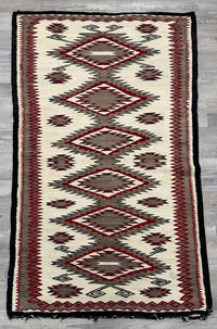 Antique Navajo Rug; Red Mesa