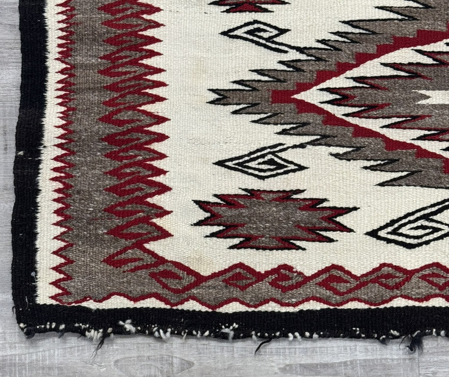 Antique Navajo Rug; Red Mesa