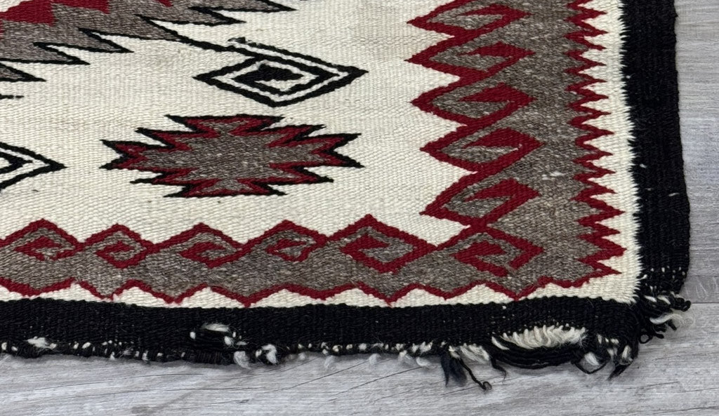 Antique Navajo Rug; Red Mesa