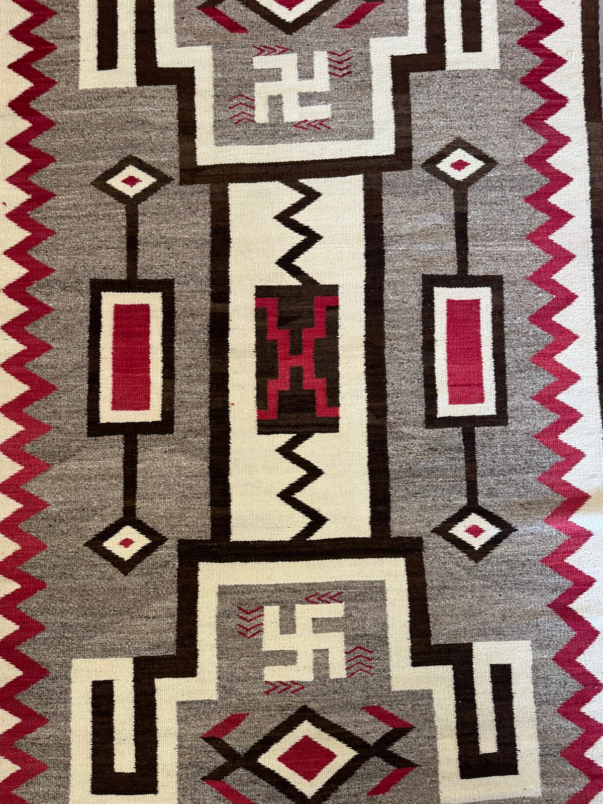 Navajo Crystal Rug By J. B. Moore