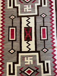 Navajo Crystal Rug By J. B. Moore