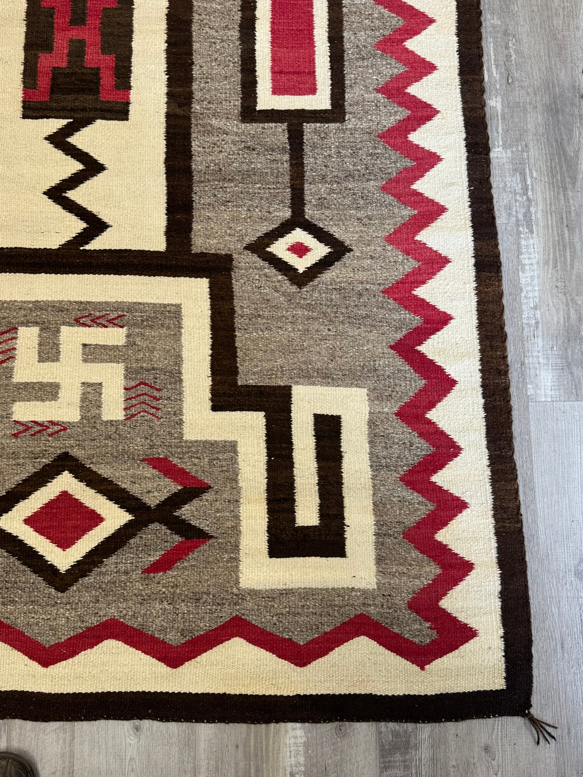 Navajo Crystal Rug By J. B. Moore