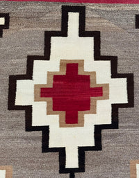 Navajo Ganado Rug with Cloud motif