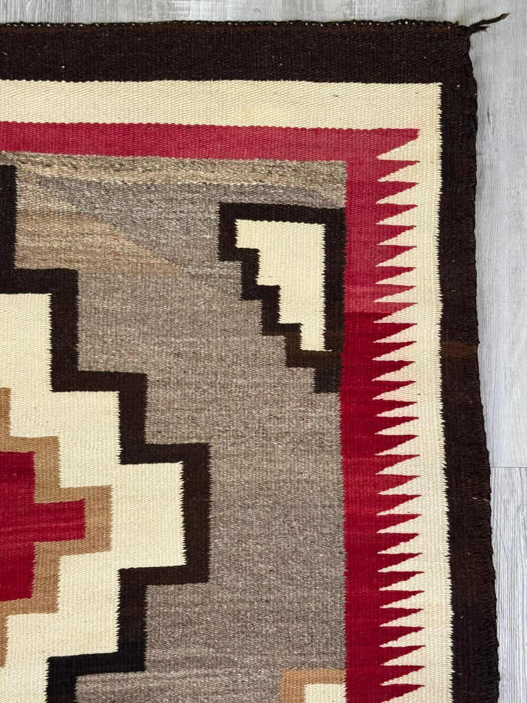 Navajo Ganado Rug with Cloud motif