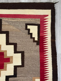 Navajo Ganado Rug with Cloud motif