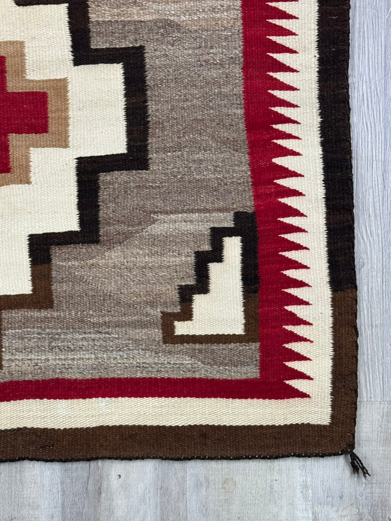 Navajo Ganado Rug with Cloud motif
