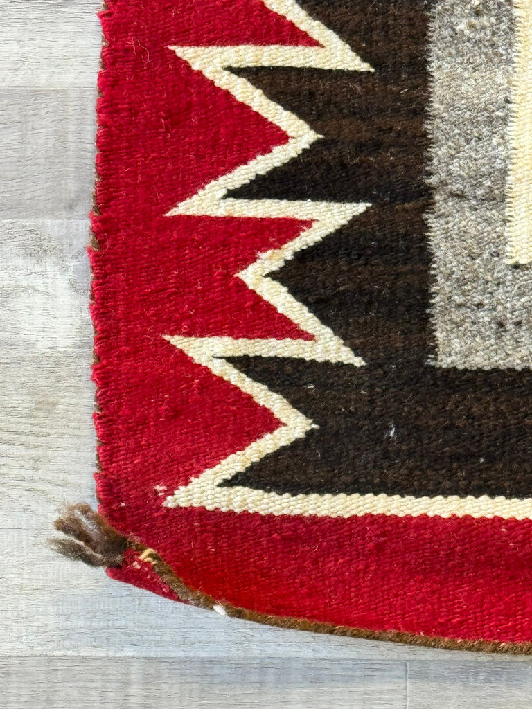 Navajo Rug, ca 1920, 91" x 58"