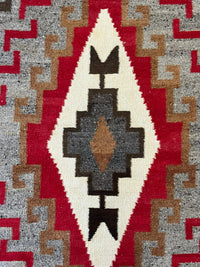 Navajo Rug, ca 1920, 91" x 58"
