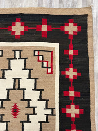 Larger - Antique Navajo Ganado Rug