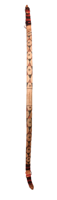 Mohave Painted Bow and 3 1/2 Arrows Set