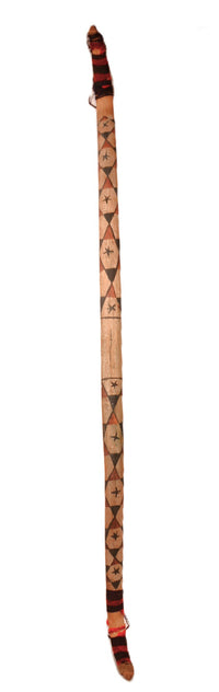 Mohave Painted Bow and 3 1/2 Arrows Set