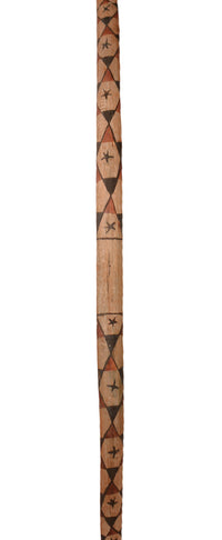 Mohave Painted Bow and 3 1/2 Arrows Set