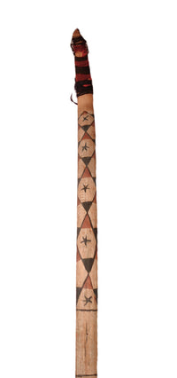Mohave Painted Bow and 3 1/2 Arrows Set