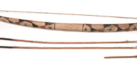Mohave Painted Bow and 3 1/2 Arrows Set