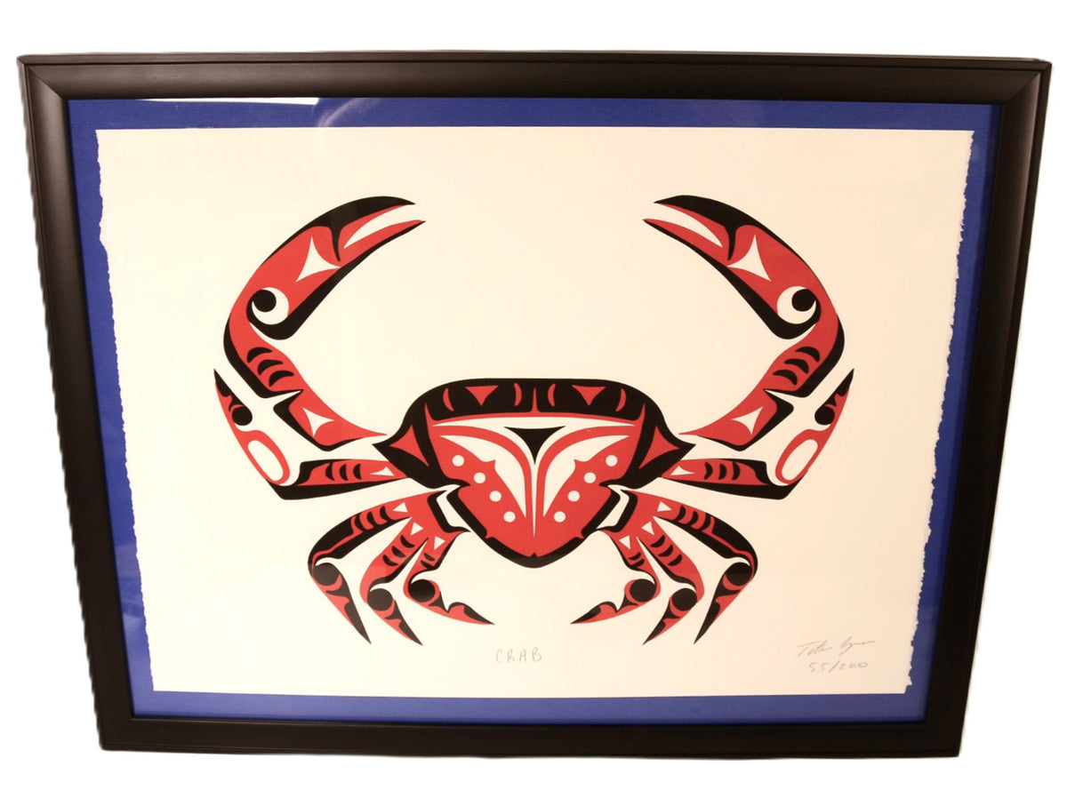 Quinault Crab Print By Titus Capoeman