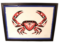 Quinault Crab Print By Titus Capoeman