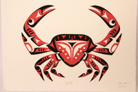 Quinault Crab Print By Titus Capoeman