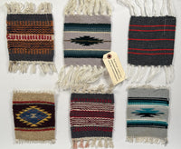 Zapotec Mexico Coaster Rugs Set of 6
