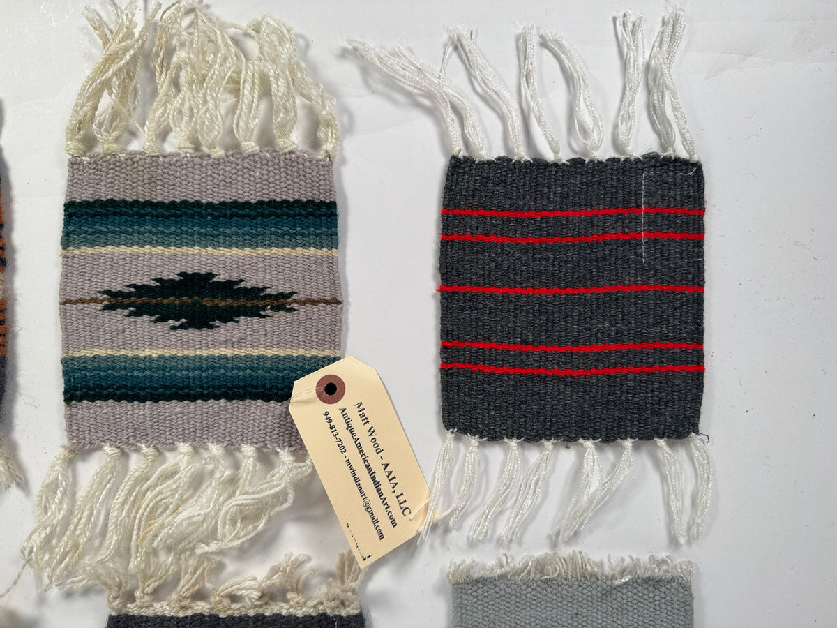 Zapotec Mexico Coaster Rugs Set of 6